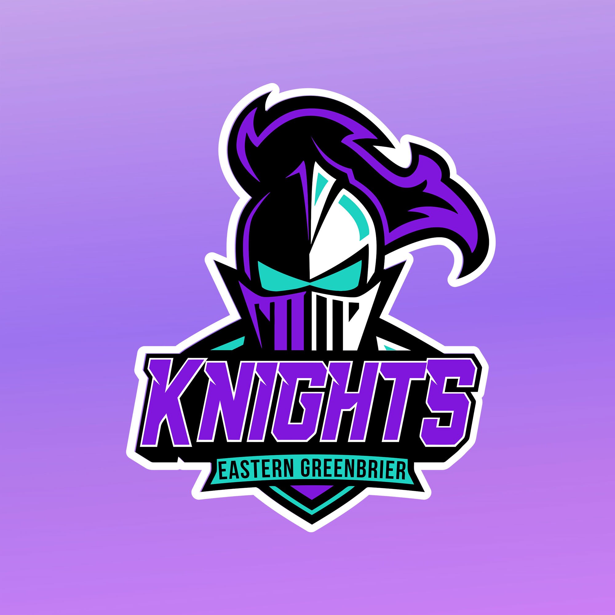 Eastern Greenbrier Middle School Knights Decal / Sticker Etsy