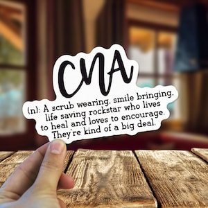 CNA Definition Decal / Sticker