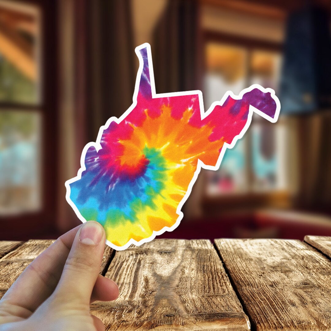 west virginia tie dye shirt