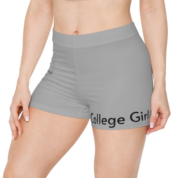 Collage Short College Girl Shorts - Etsy