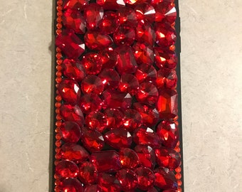 Red Bling iPhone 7+ Phone Case