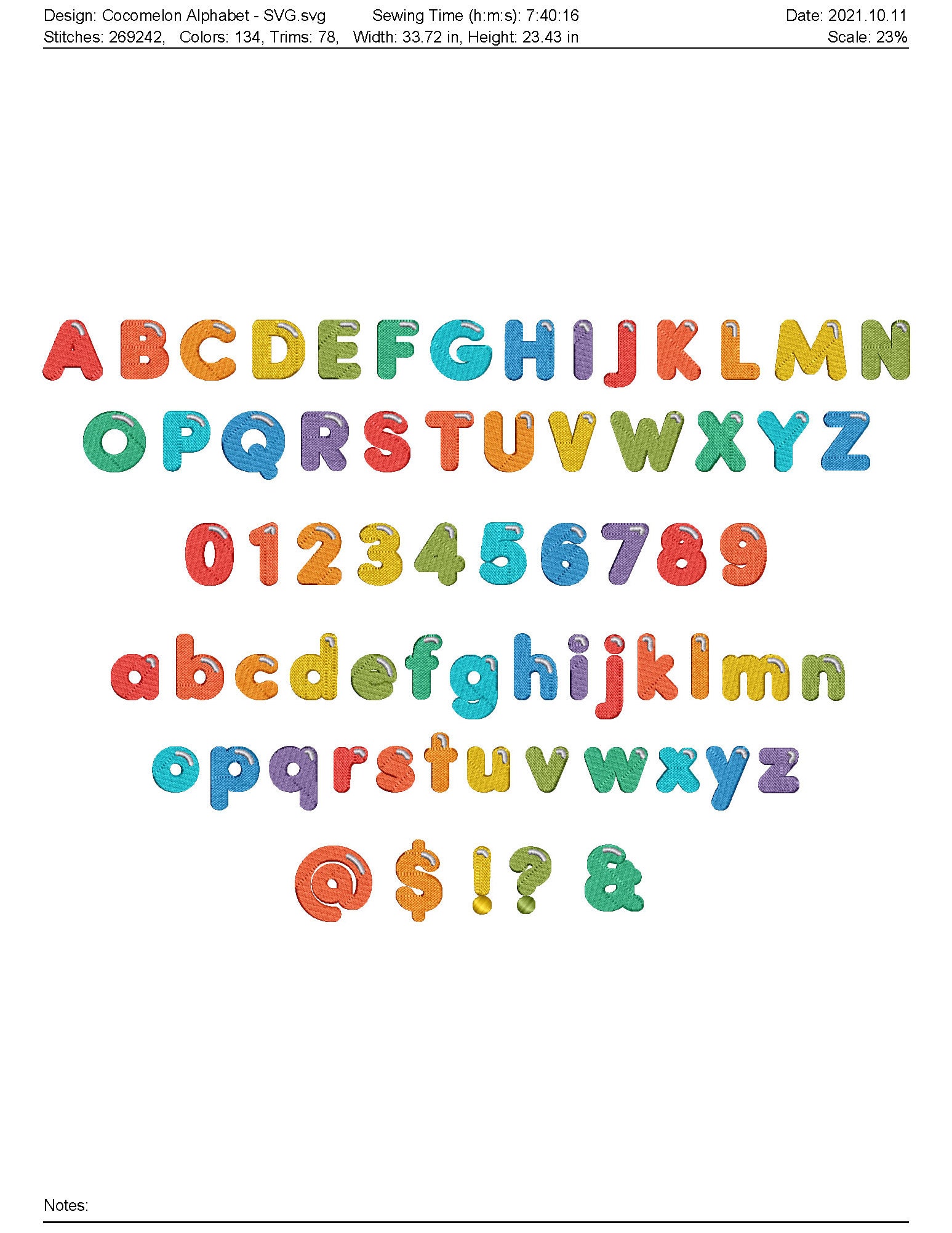 Cocomelon Embroidery Font Machine Embroidery INSTANT - Etsy