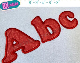 Cooper Applique, Machine Embroidery Font - With BX - (PDF Tutorial Included)