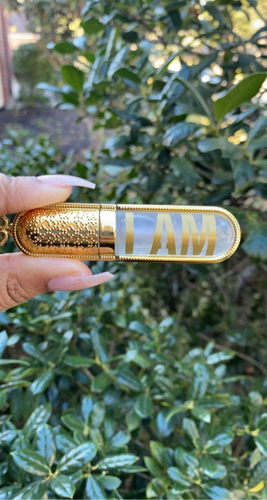I AM Crystal Clear (Clear Quartz Crystal Infused Clear Lipgloss)