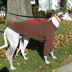 Solid color (EARTH TONES)  2 legged greyhound nightshirt