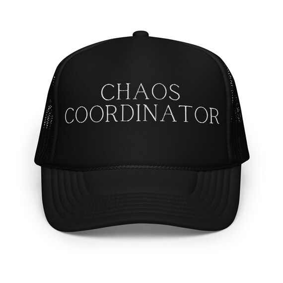 Chaos Coordinator Hat – Funny Mom Life Hat – Trendy Mesh Trucker