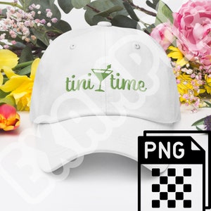 Tini Time PNG-bestand | Bestverkopend leuk ontwerp voor POD | Zomertrend, Happy Hour, Girls Weekend, Girls Trip, Vacay Mode, Boujee Girl