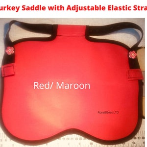 TURKEY SADDLE Adjustable Stag protector Turkey Apron Turkey Protector Waterproof Canvas Fleeced Or Basic POULTRY Apron Bronzes image 9