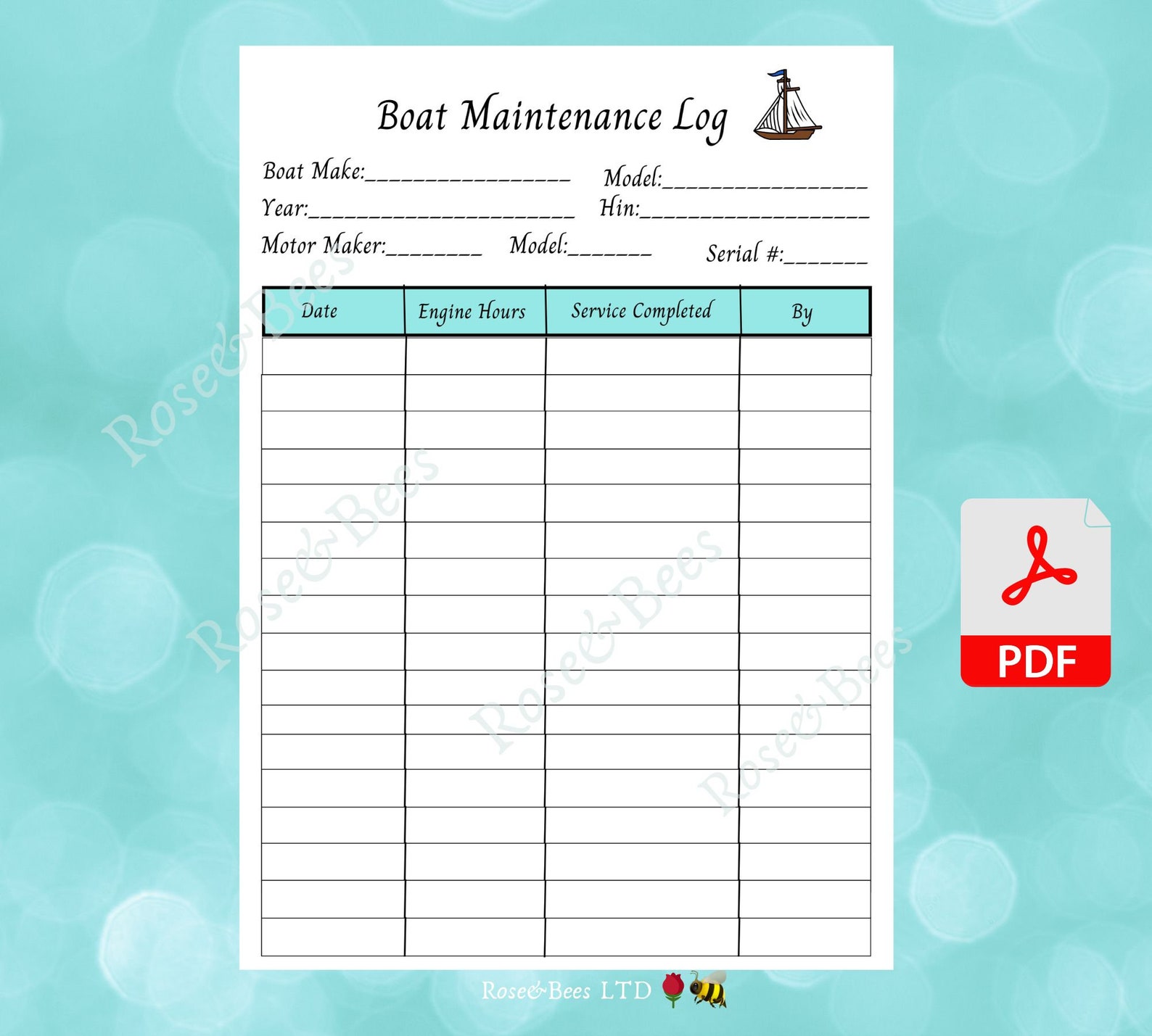 Boating Logbook Boat Log Book Boat Gift Boat Log Etsy