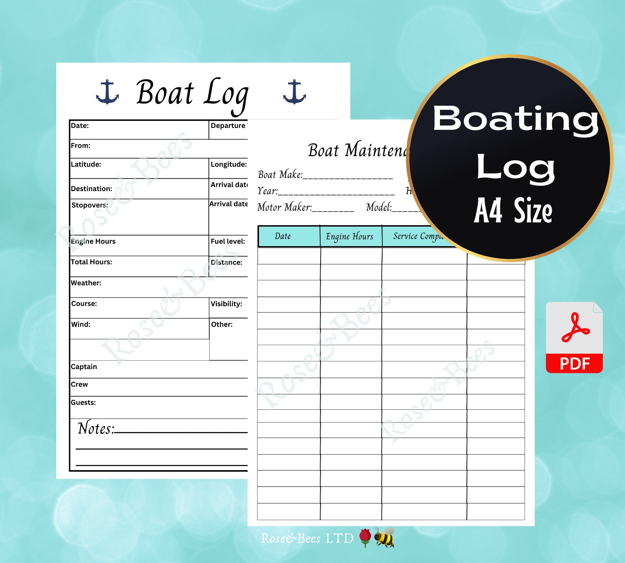 Boating Logbook Boat Log Book Boat Gift Boat Log Etsy Australia