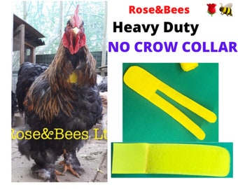 ROOSTER CROW Neck BAND | Cockerel Collar | Anti Noise Rooster Aid | Crow Band | Quiet Rooster | Crowing Poultry |  No Loud Rooster Turkey