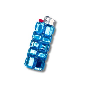 Custom Crystal Rhinestone Gem Lighter by Sammy X STONED