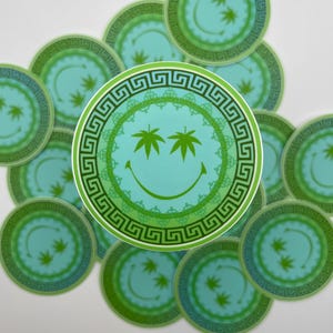 Smiley Stoner 2.0 Sticker