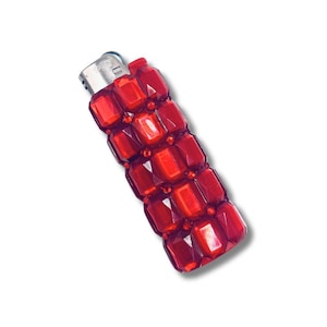 Custom Made Acrylic Crystal Rhinestone Lighter by Sammy X STONED