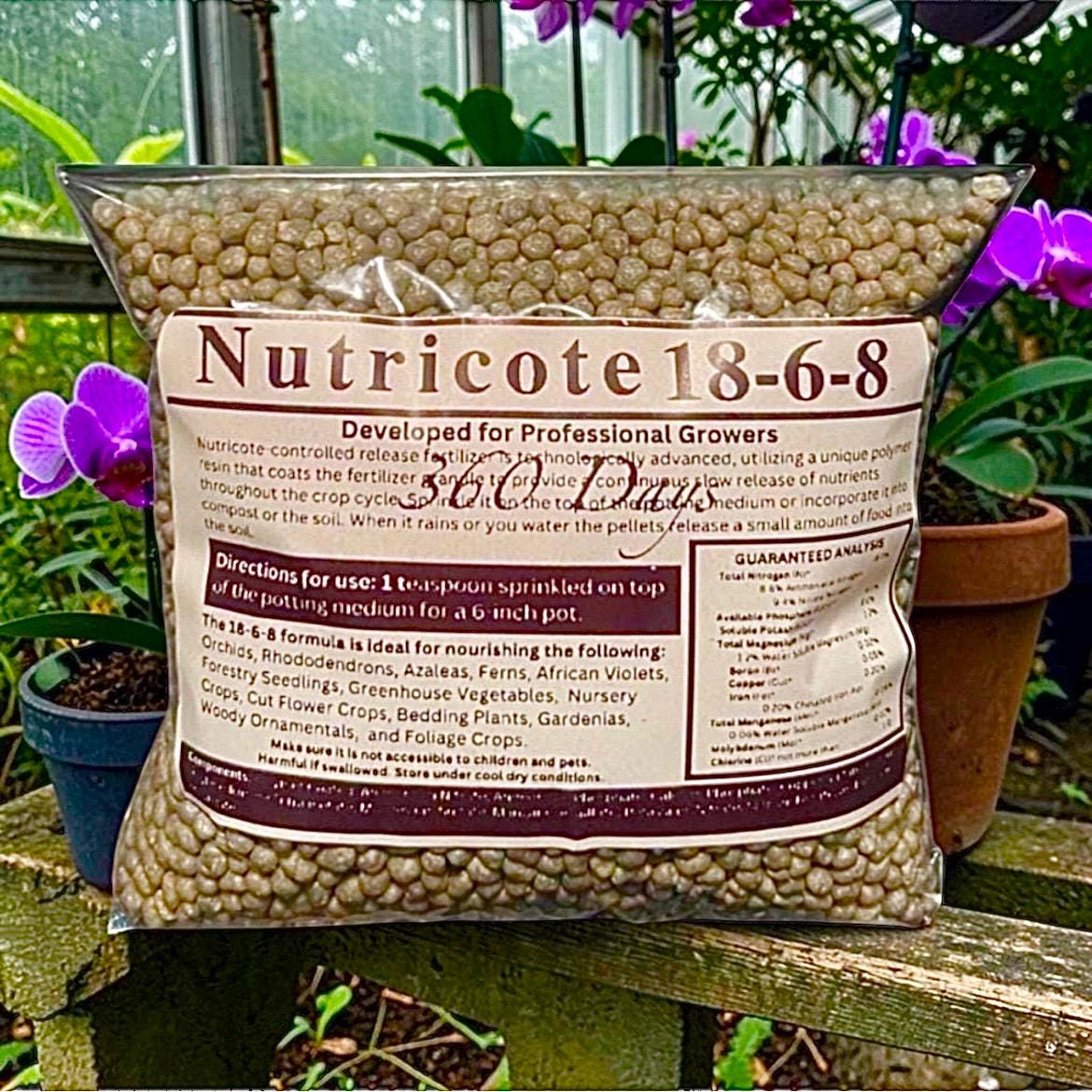 Nutricote 18-6-8 Slow Release Fertilizer - 1 Lb - 360 Days - Etsy