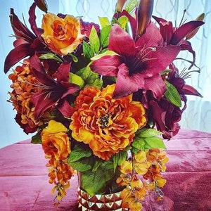 Large Fall Floral Arrangement