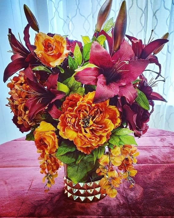 Large Fall Floral Arrangement