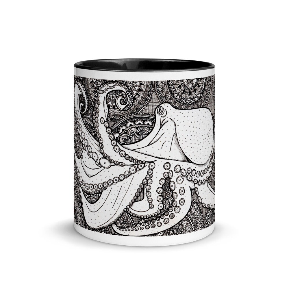 Octopus Mug Etsy