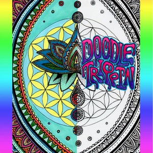 Doodle Trippin Coloring Book