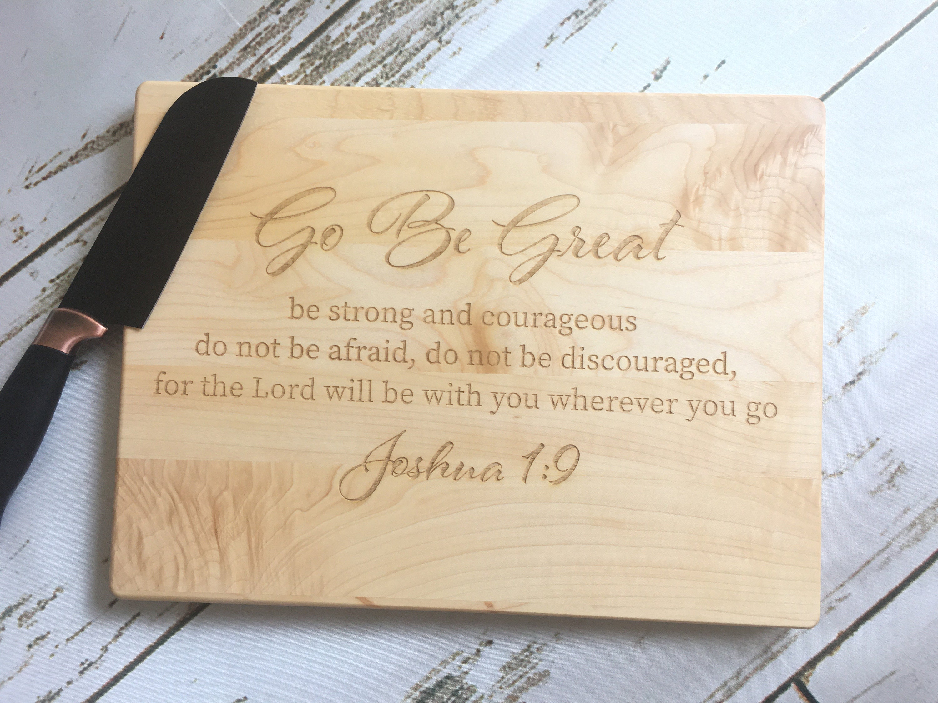 Custom Bible Verse Cutting Boards Engraved Bible Verse Etsy