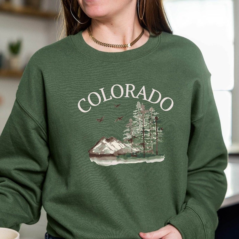 Colorado Winter Wonderland Crewneck Sweatshirt
