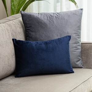 Elegant Velvet Pillow Cover, Luxury Velvet Throw Pillow Cover, 50 Colors, Velvet Pillowcase for Throw Pillows, Soft Velvet Accent Pillowcase