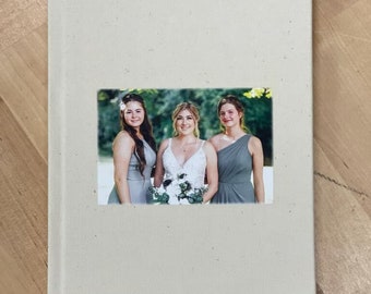 Anteckningsbok med personligt fotoomslag: Minneslogg, fotodagbok