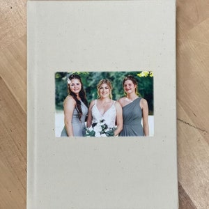 Personalisiertes Foto-Notizbuch | Handgefertigtes Foto Andenken | Personalisierbares Fotoalbum | Foto-Notizbuch | Foto-Tagebuch