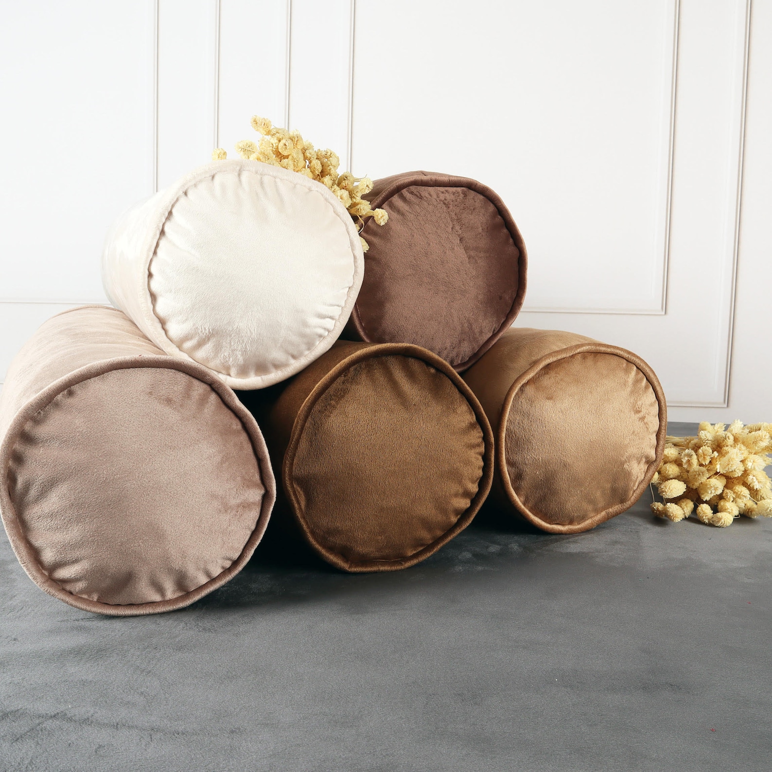 Velvet Bolster Pillow Cover bolster Pillow Cover decorative Etsy