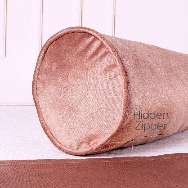 Velvet Bolster Pillow Cover bolster Pillow Cover decorative Etsy