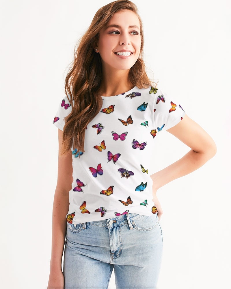 Butterfly Woman's Tee Butterfly Shirt Etsy
