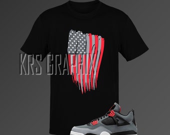 Shirt to Match Jordan 4 Infrared - Infrared 4s Shirt  display picture 1