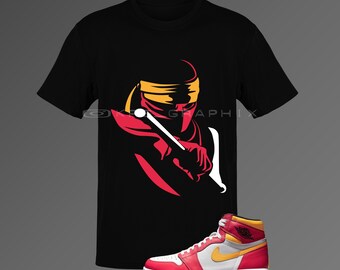 light fusion red jordan 1 shirt