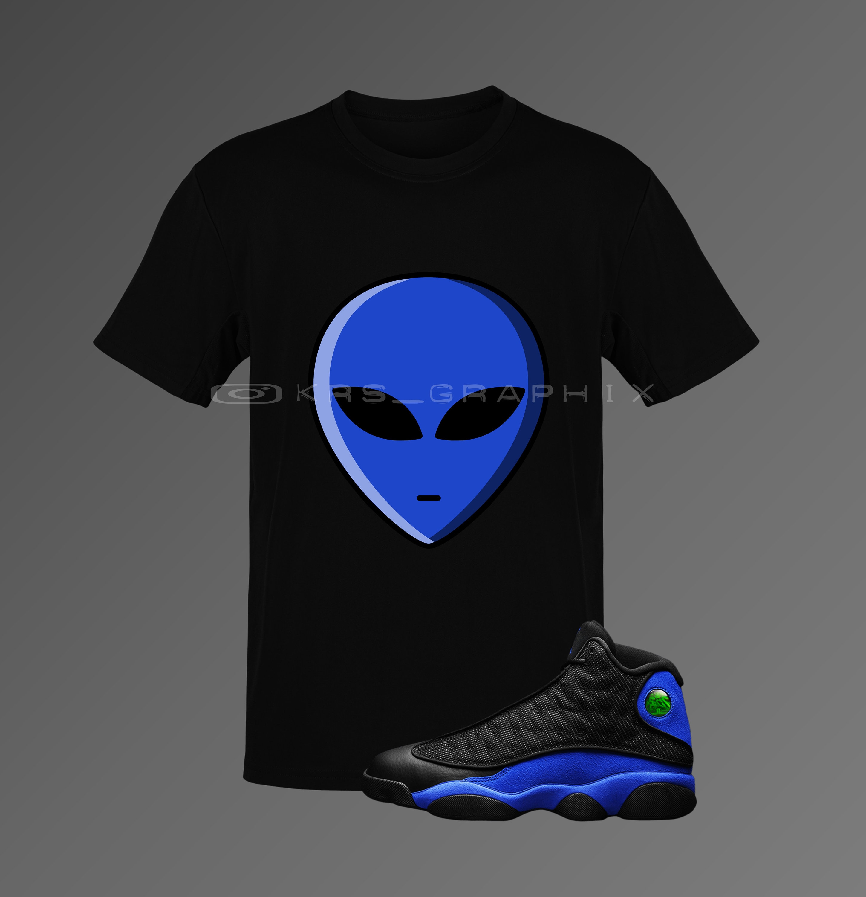 jordan 13 royal blue shirt
