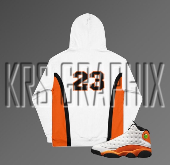 jordan 13 starfish hoodie