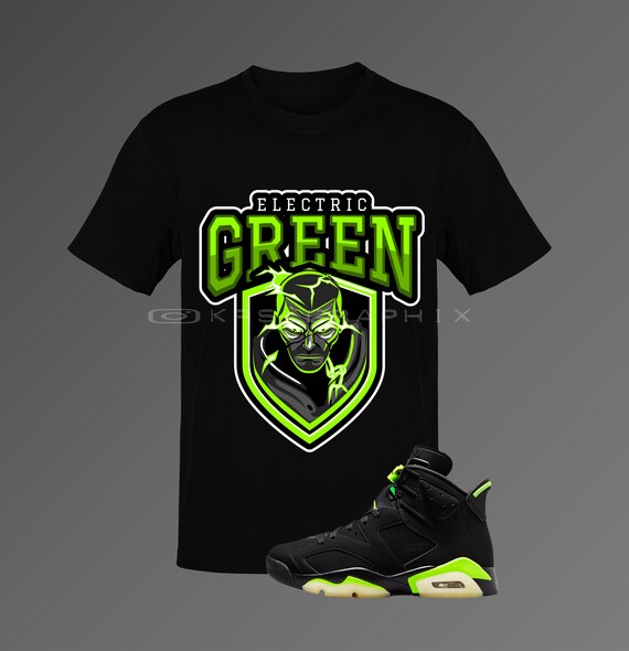 shirt to match electric green 6s