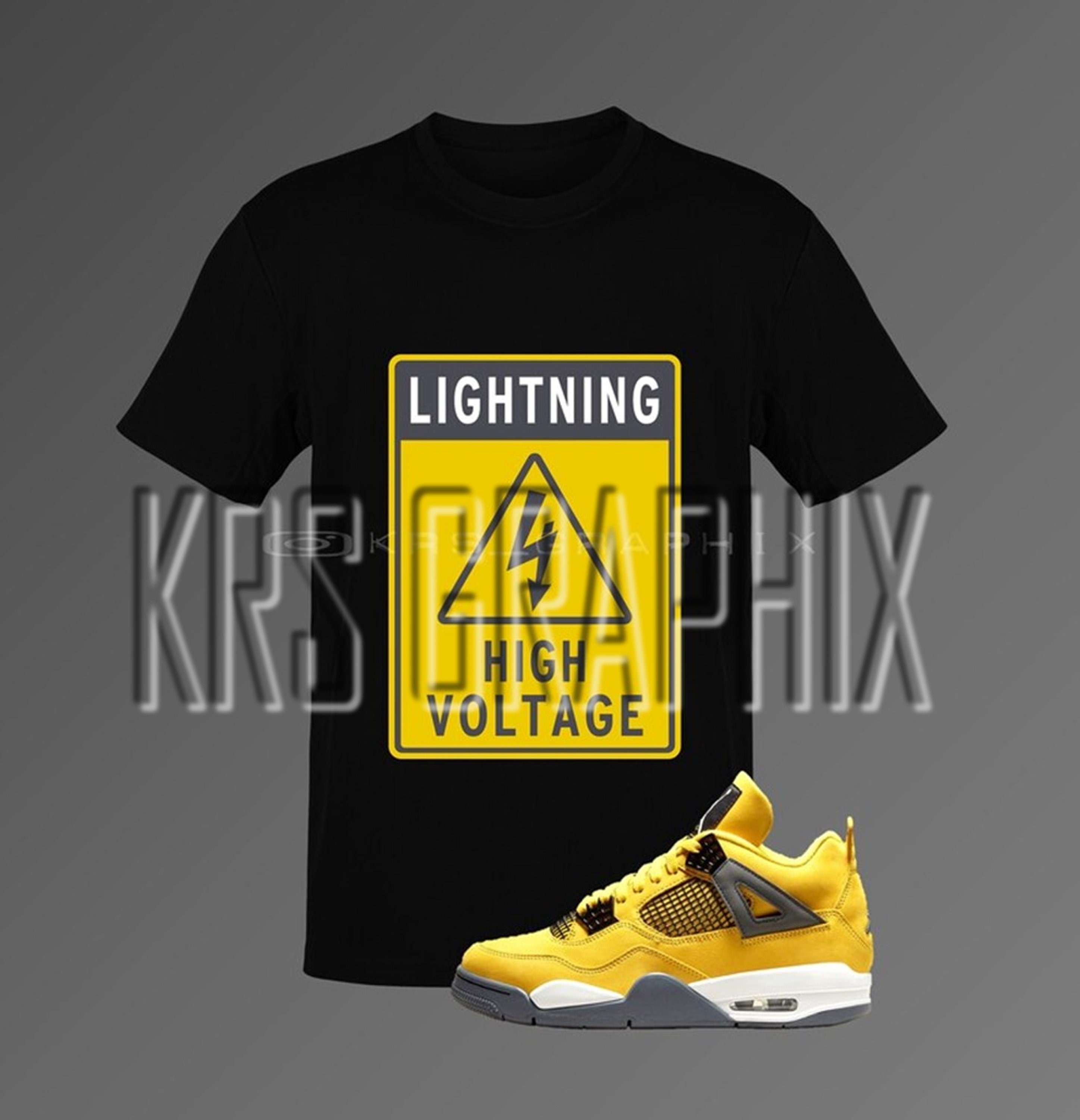 Shirt Lightning 4s Shirt - Etsy