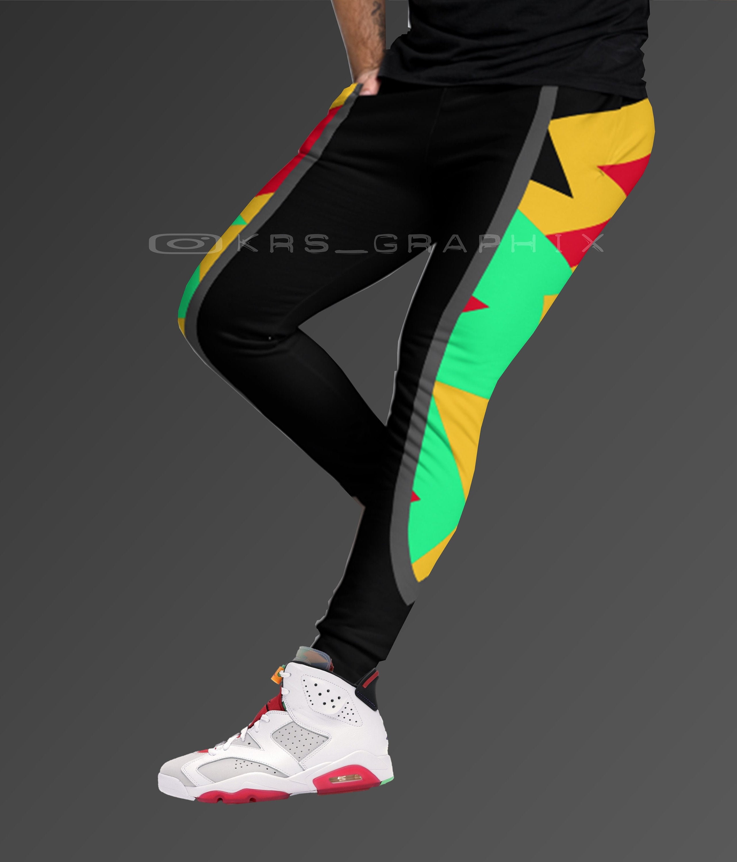 Joggers Match Jordan 6 Hare Hare 6s 