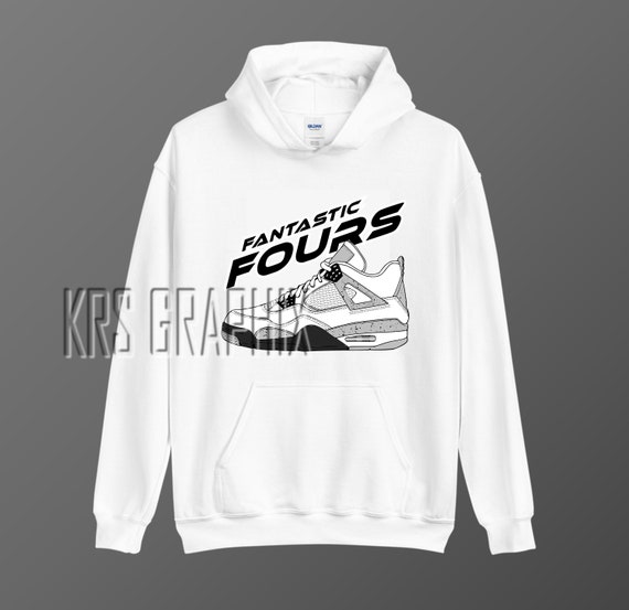 jordan 4 cement hoodie