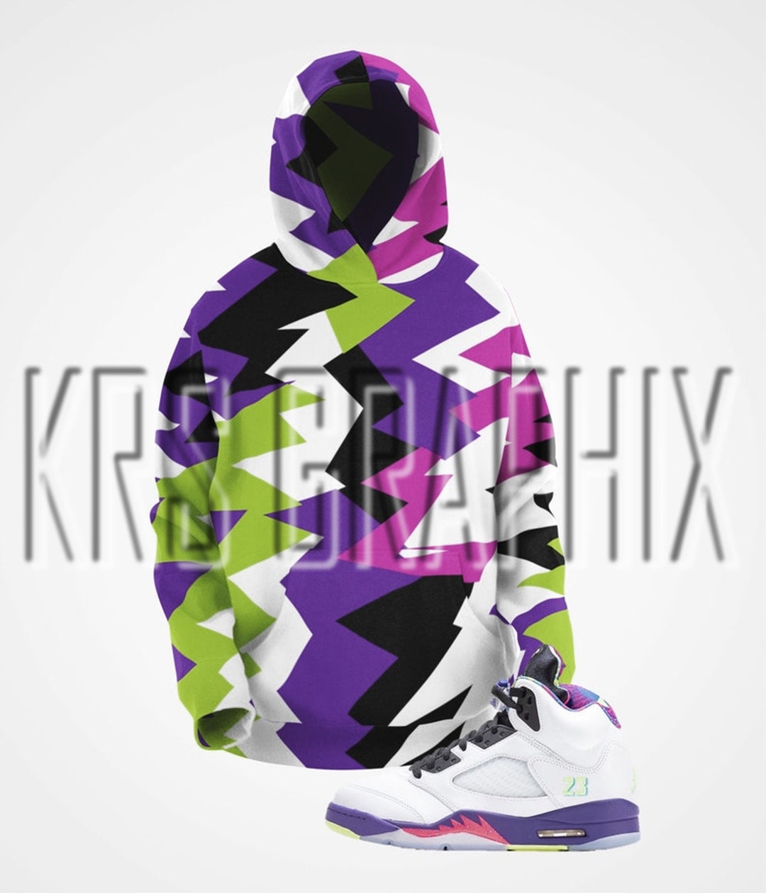bel air 5s hoodie