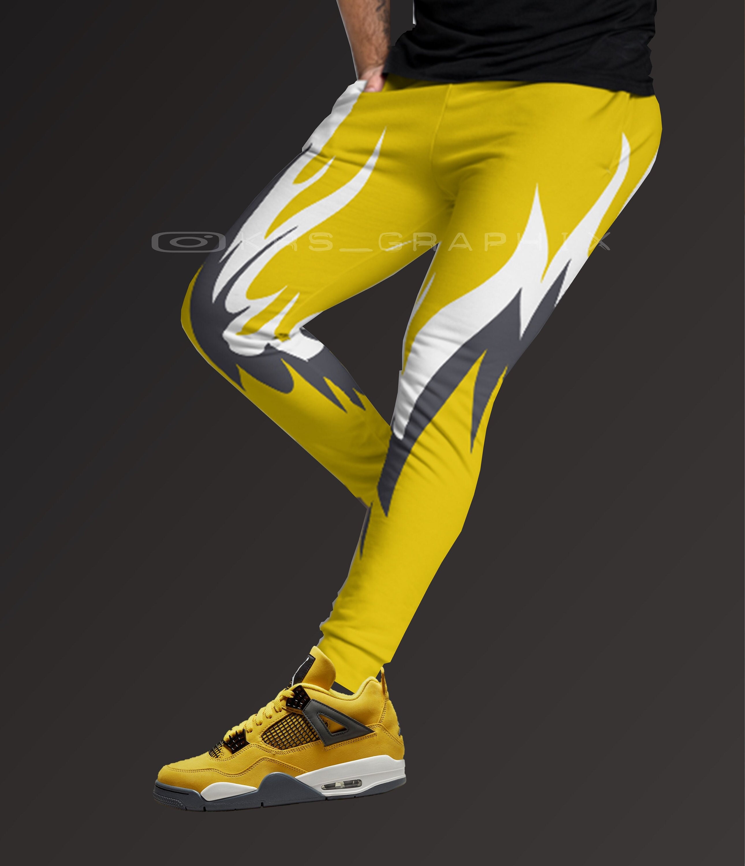 Lightning Lightning 4s Joggers | Etsy 