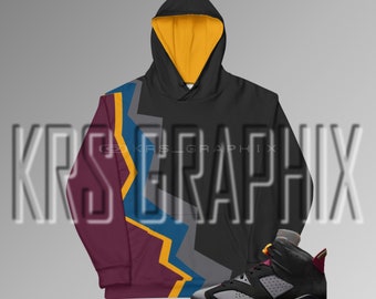air jordan 6 bordeaux hoodie