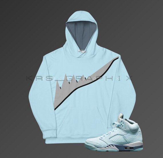 light blue air jordan hoodie