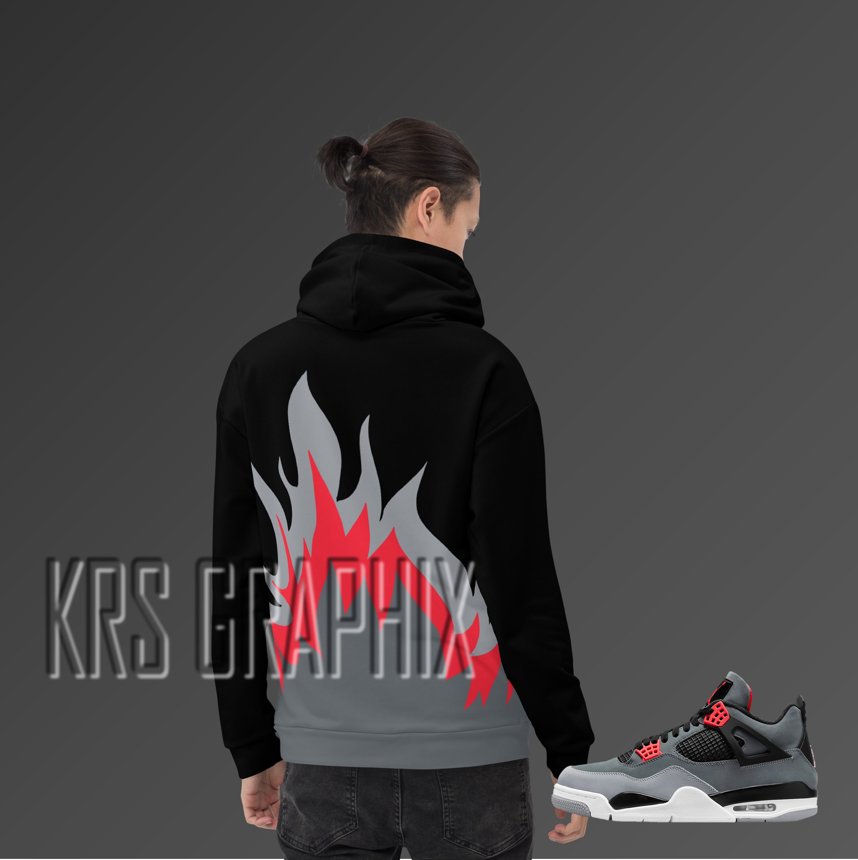 Jordan infrared hoodie deals
