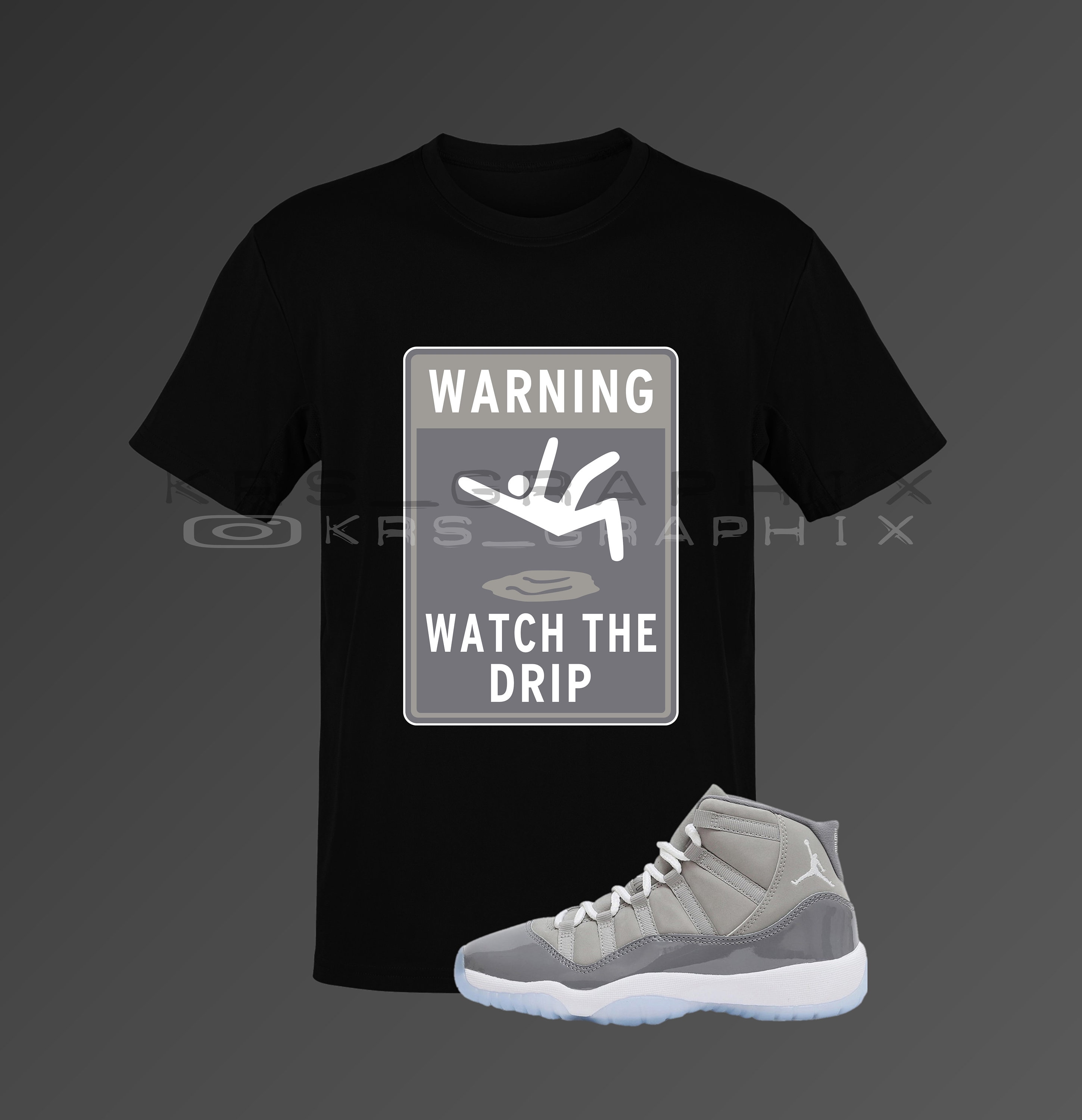 cool grey jordan 11 shirt