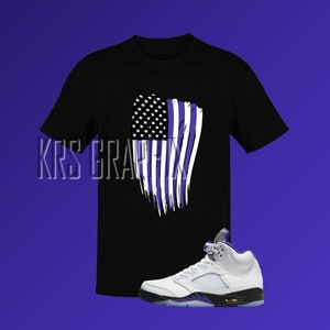 Concords T-Shirt | Concords 5 T-Shirt | Concords 5S T-Shirt | T-Shirt To Match Jordan 5 | American Flag
