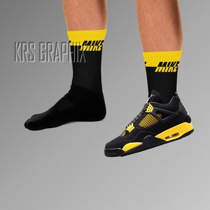 Gold Nike Socks Etsy