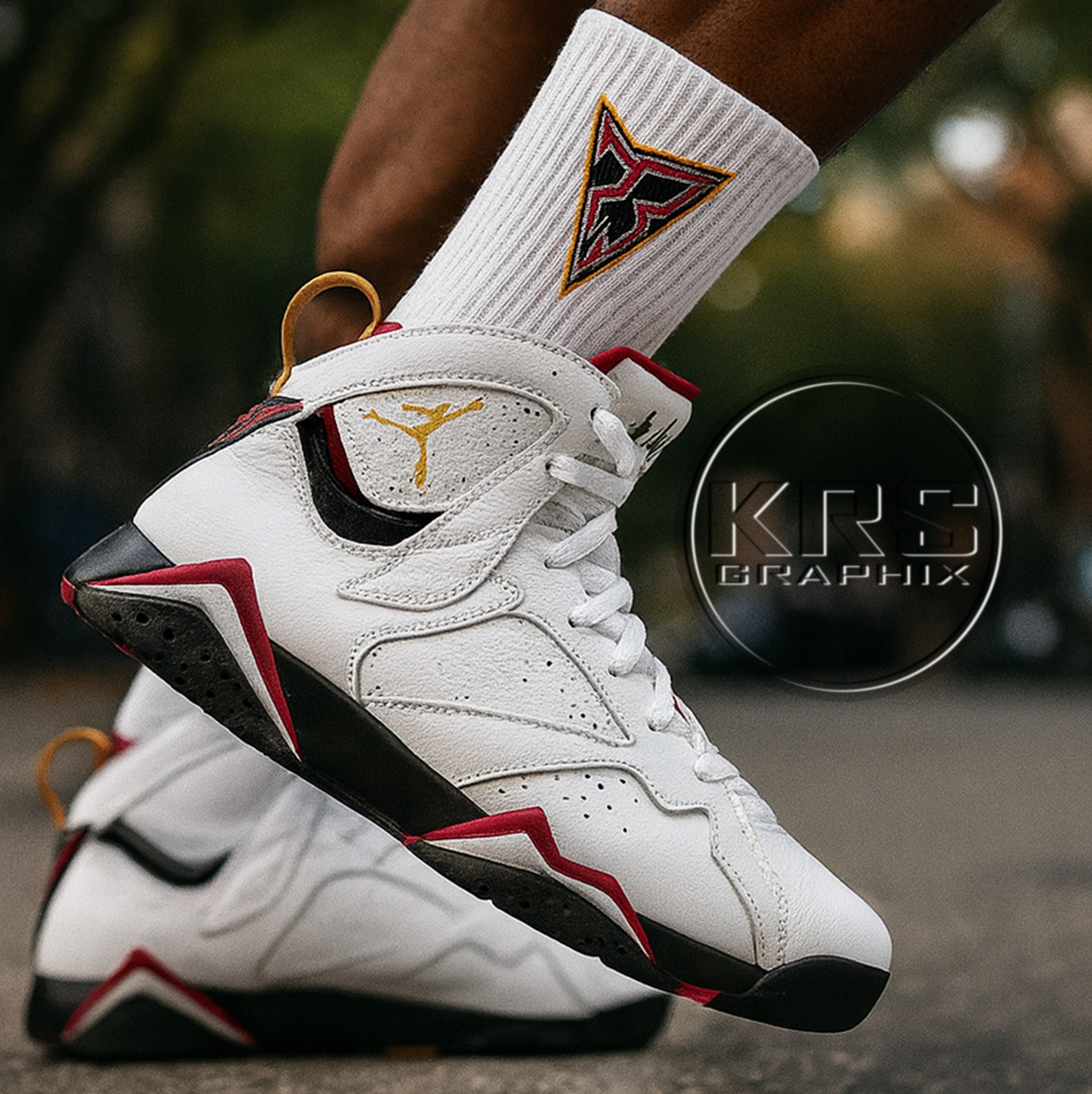 carmine jordan socks