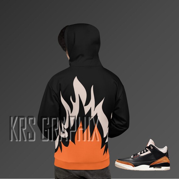 desert elephant jordan 3 hoodie