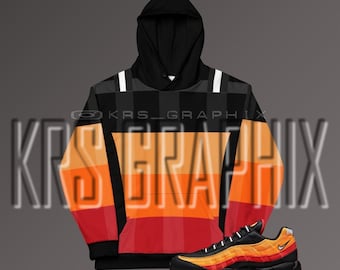 Hoodie Match Air Max 95 Raygun - Air Max 95 Hoodie